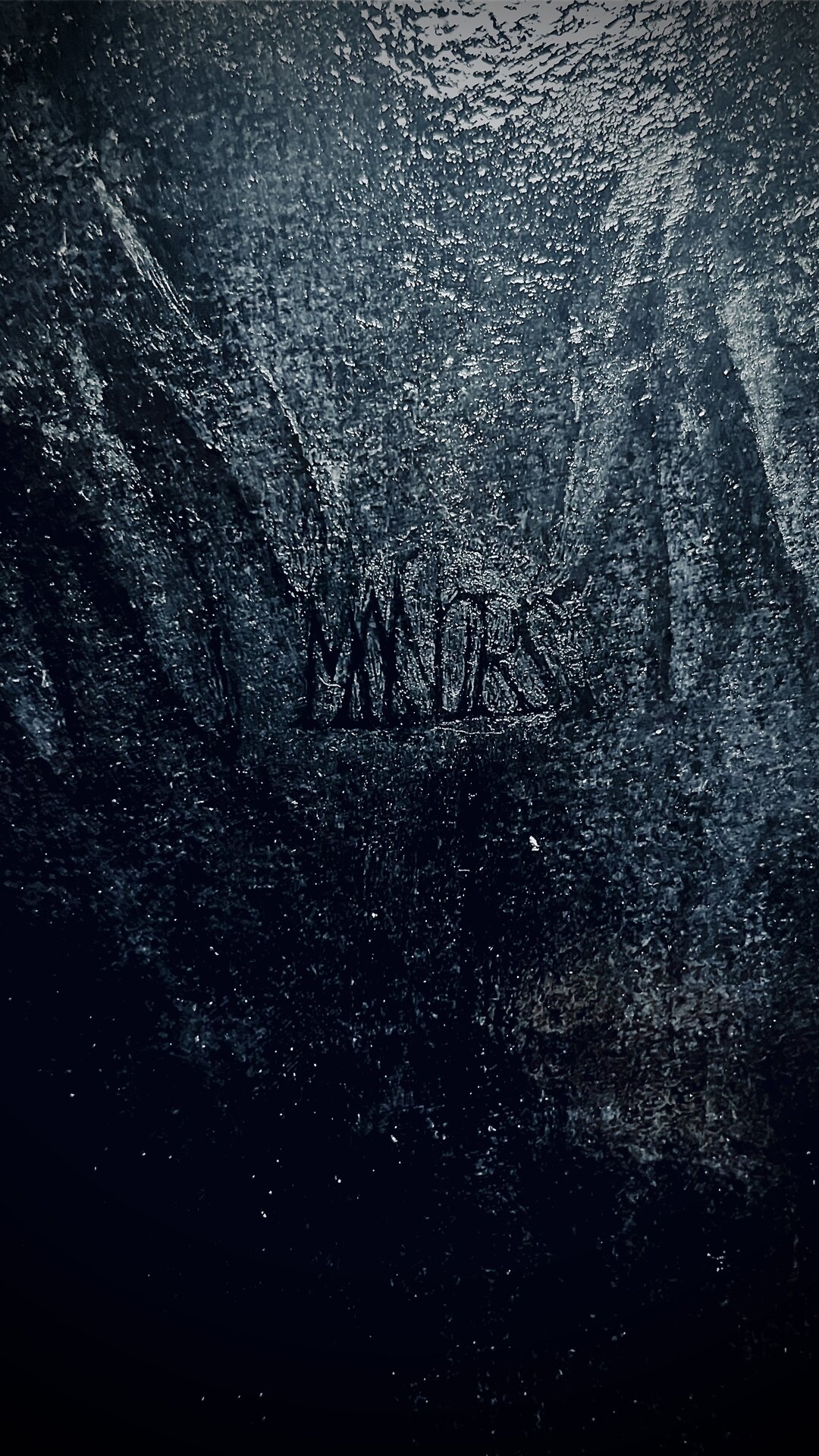 Œuvre Eurydice du Manoirs 2022 — En cour d'éxécution dans l'atelier noir