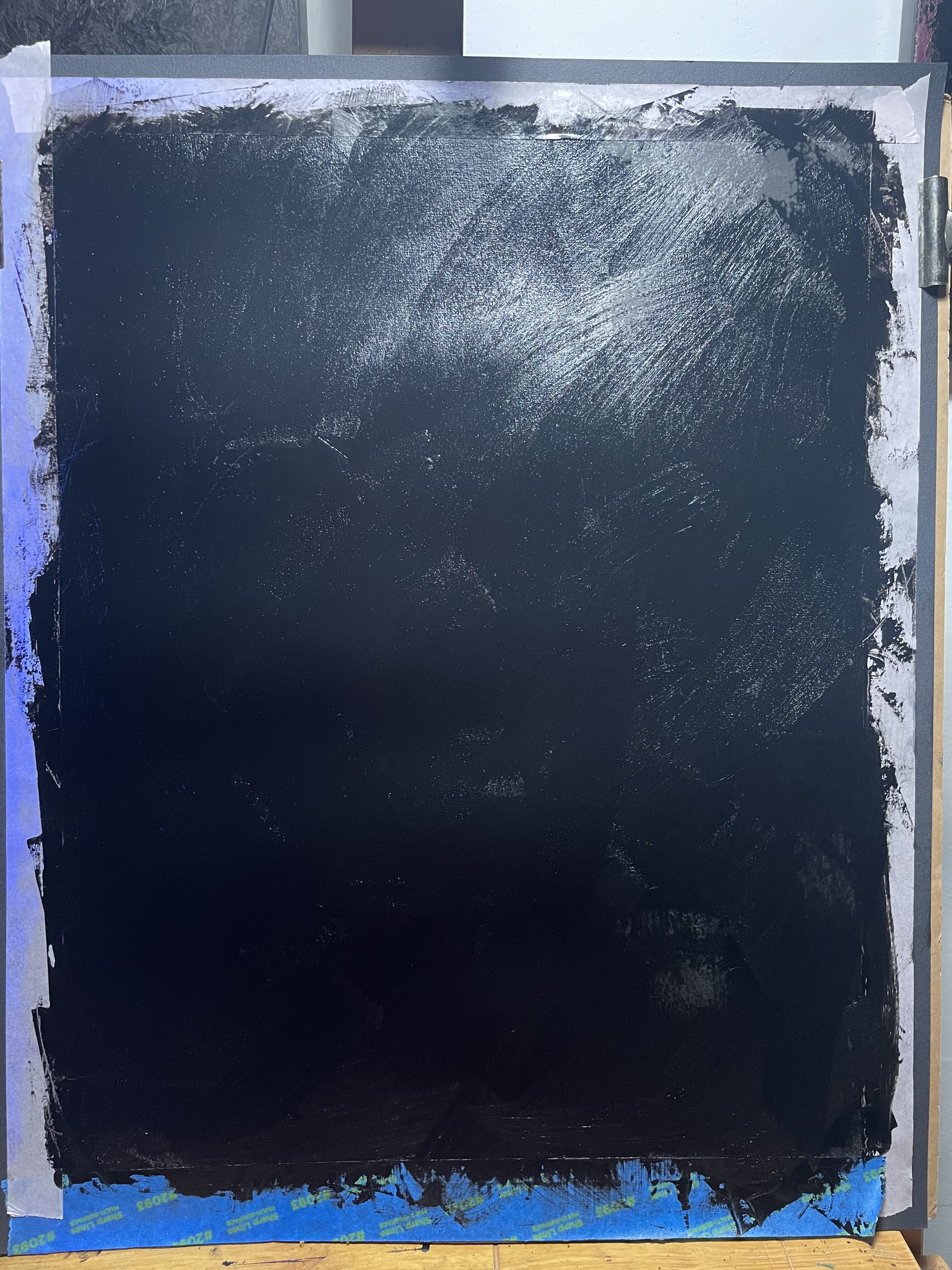 Œuvre Fisherman at the sea 2022 — Préparation