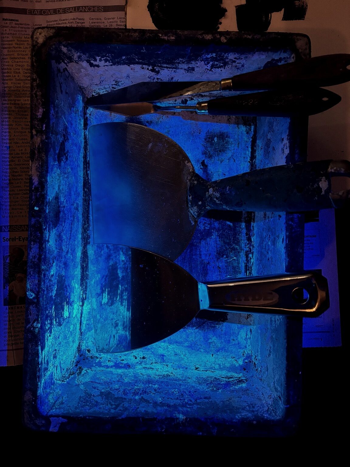 Lames du Manoirs — outils atelier