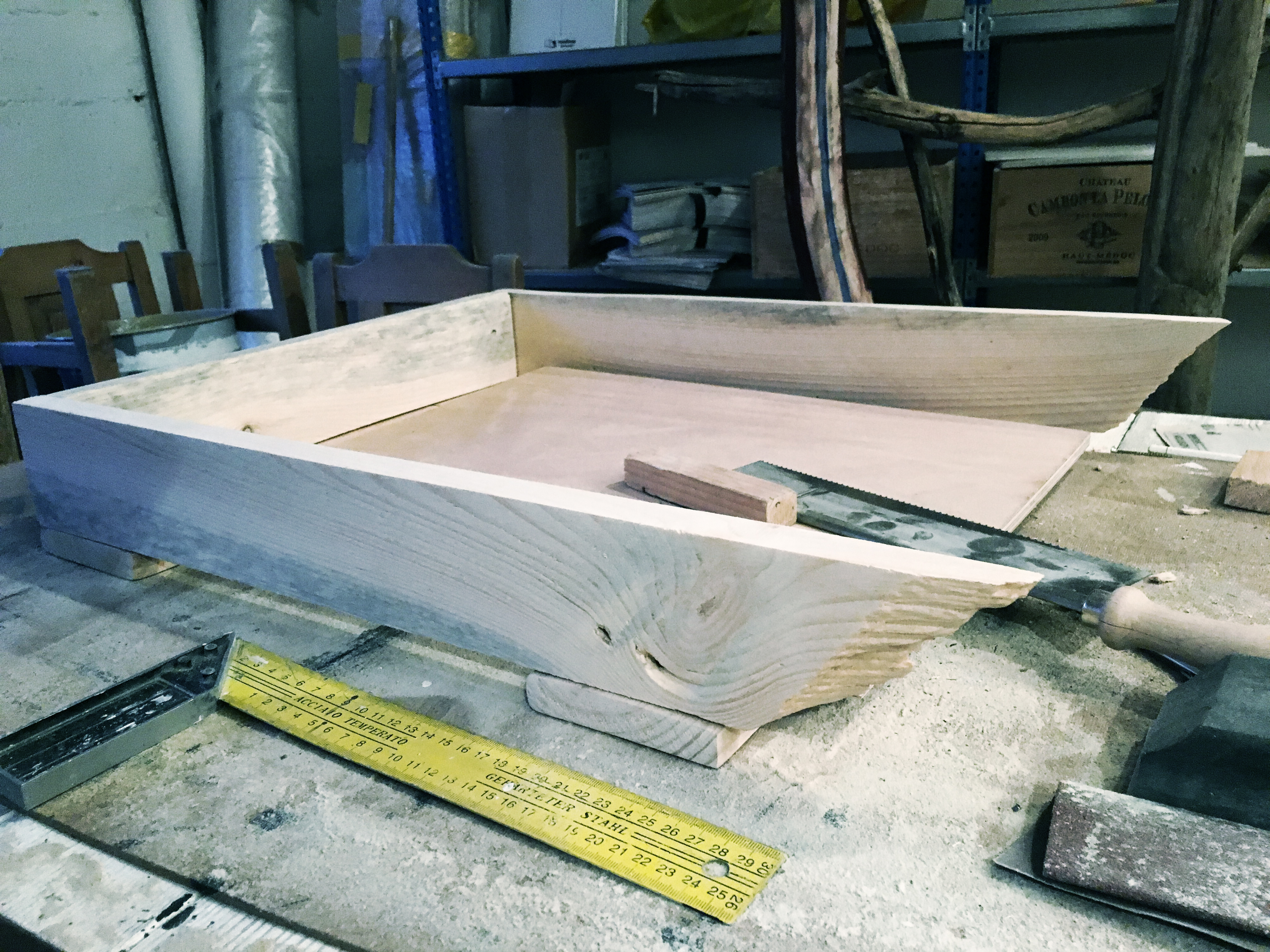 Œuvre Vierge noire du Manoirs 2020 — Construction de sa chapelle