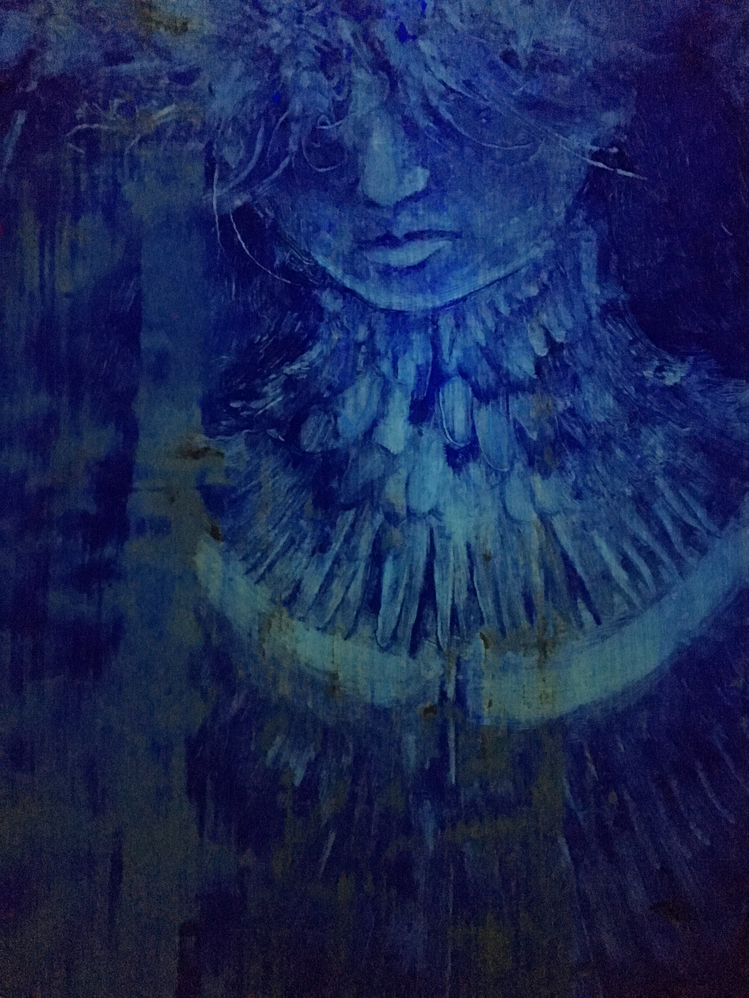 Détail de la composition en sur-impression du noir