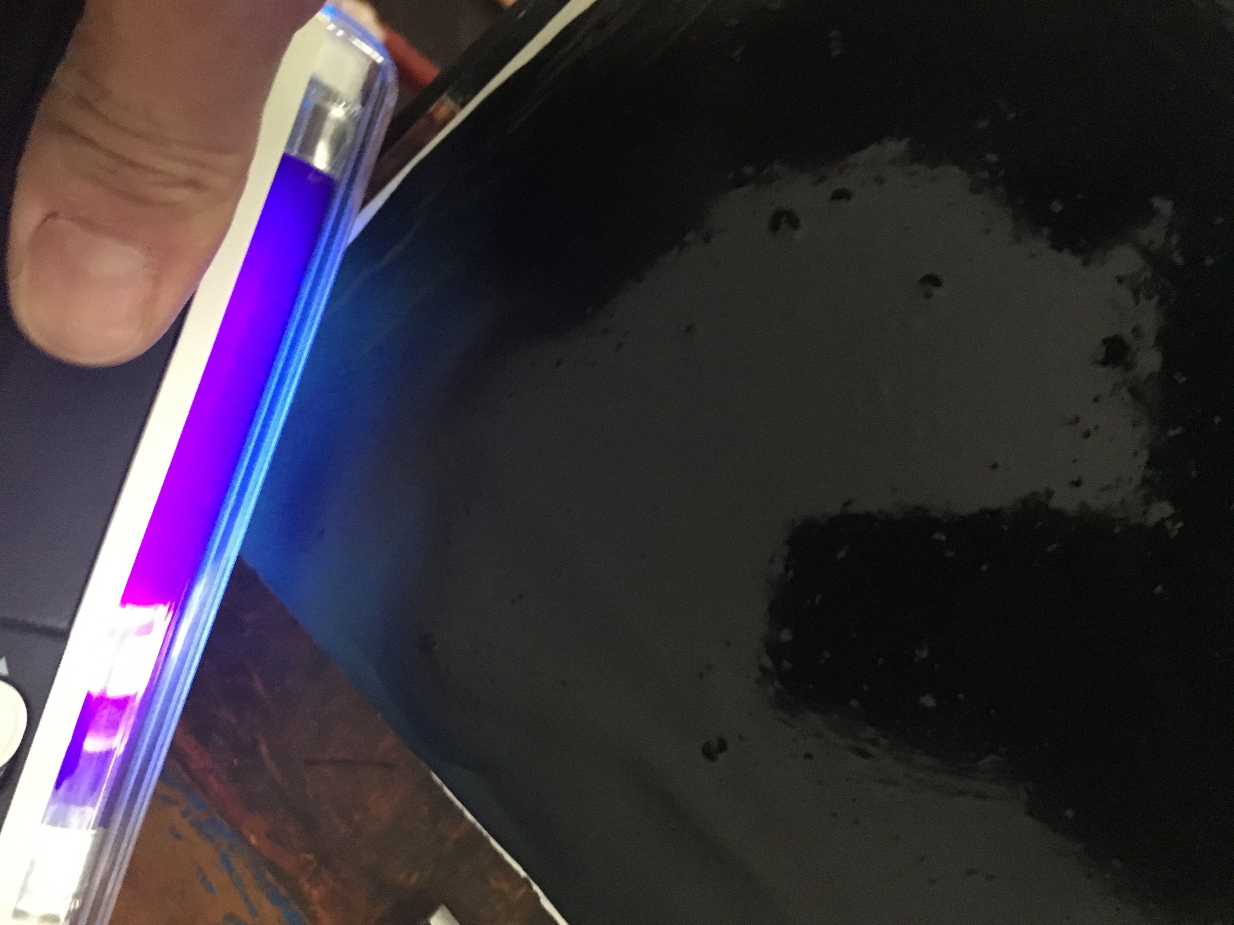 Œuvre Vierge noire du Manoirs 202O — Matière noire