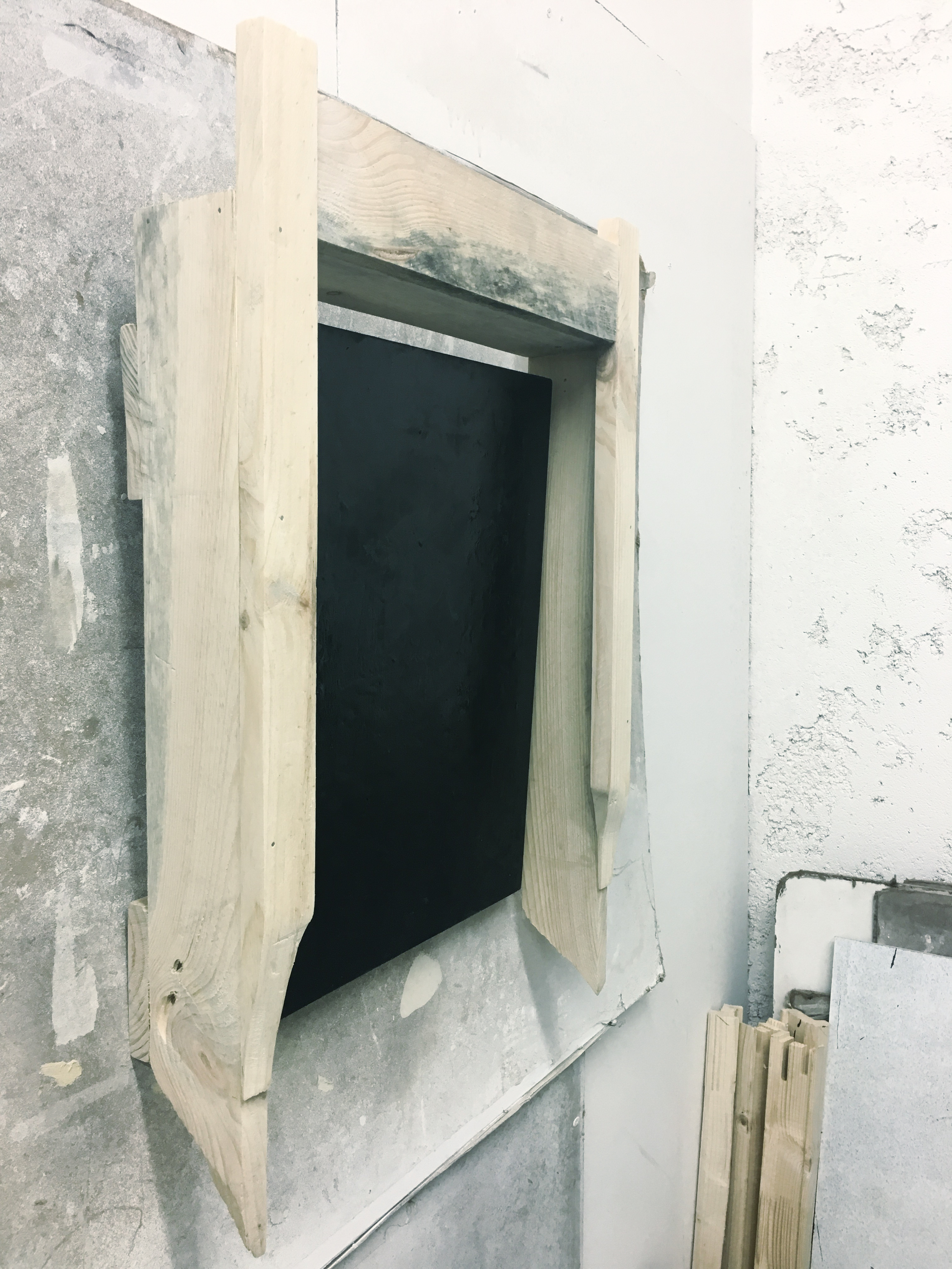 Œuvre Vierge noire du Manoirs 202O — Construction de sa chapelle