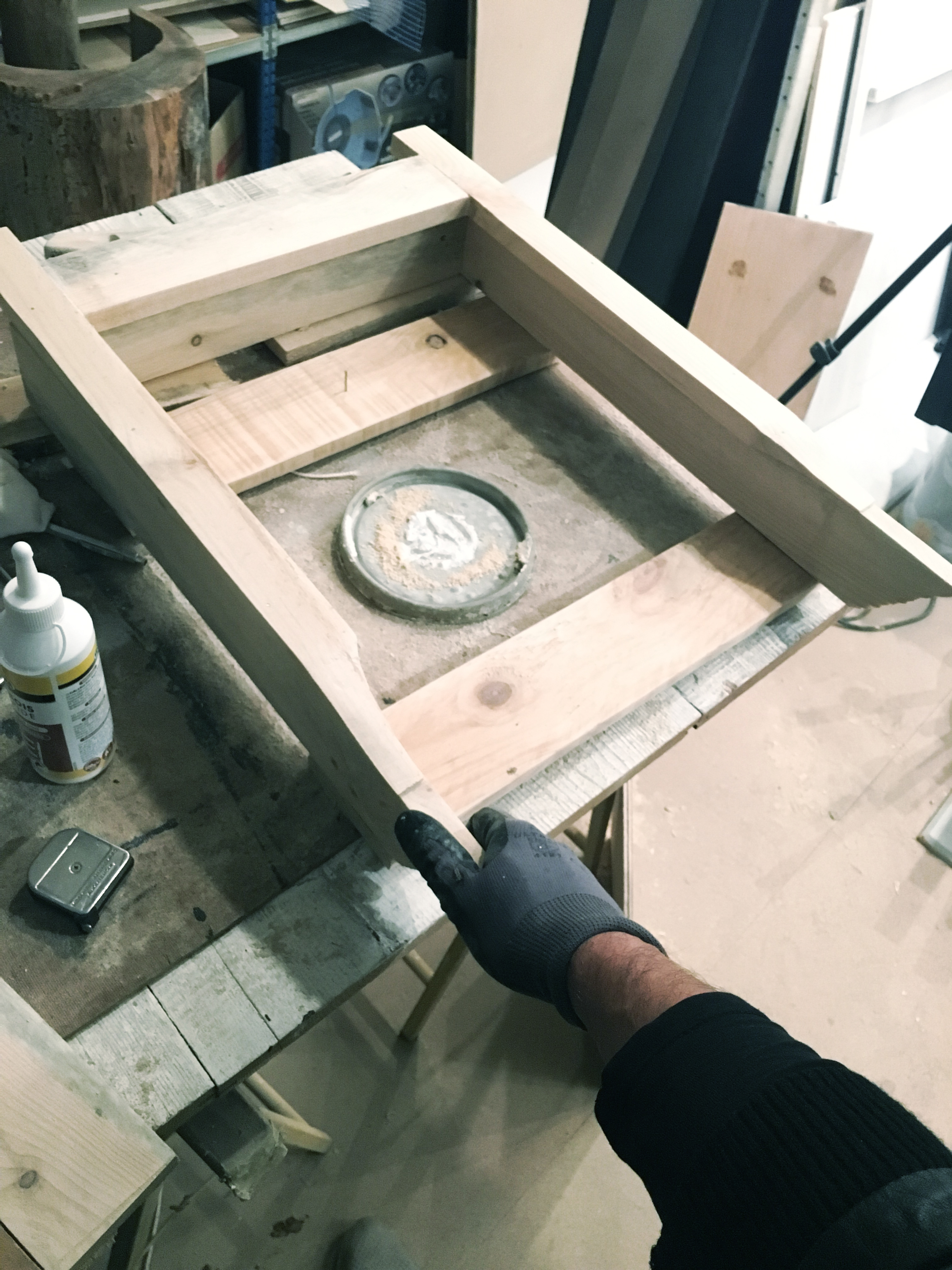 Œuvre Vierge noire du Manoirs 202O — Construction de sa chapelle