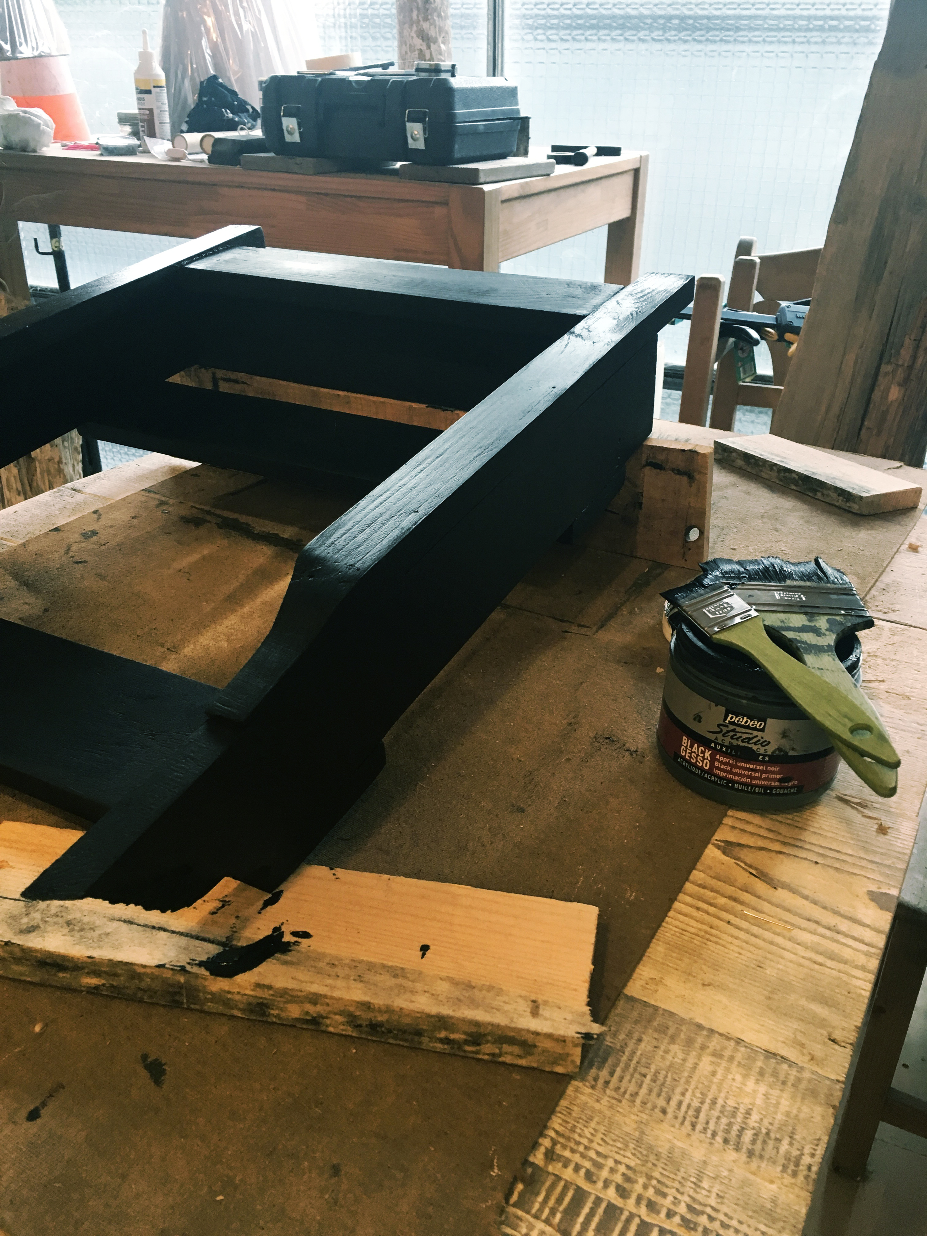 Œuvre Vierge noire du Manoirs 202O — Construction de sa chapelle