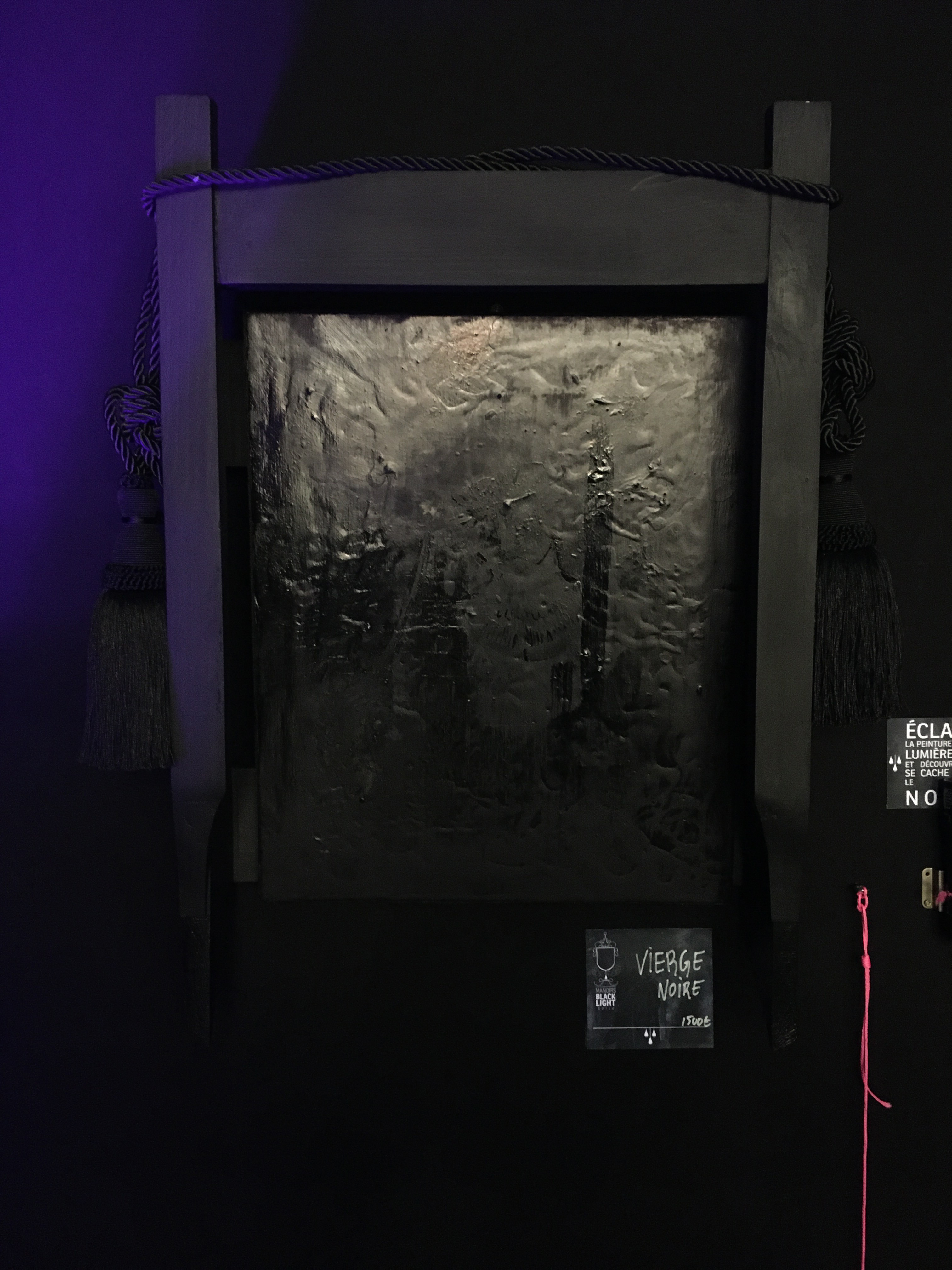 Œuvre Vierge noire du Manoirs 202O — Dans de sa chapelle