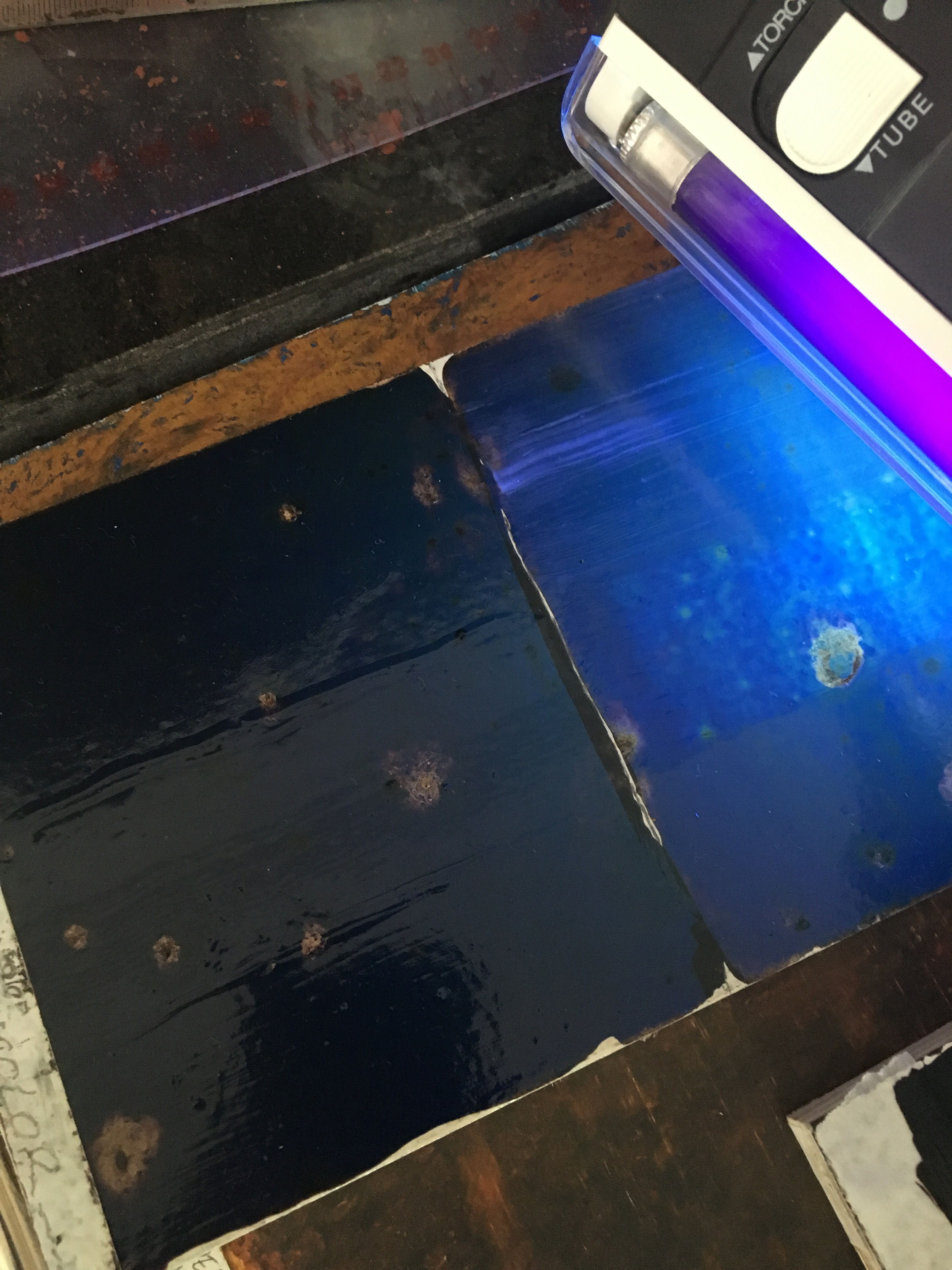 Œuvre Vierge noire du Manoirs 202O — Matière noire